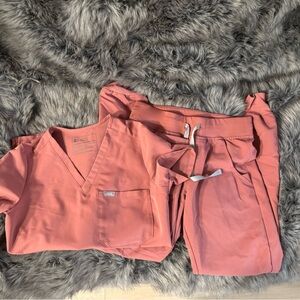 Figs Mauve Scrub Set